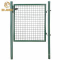 100x100 cm Powder Coated Green Color Wire Mesh Garden Gate Design Fence Door